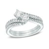 Thumbnail Image 4 of Ever Us™ 1.50 CT. T.W. Two-Stone Diamond Ring in 14K White Gold