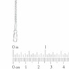 Thumbnail Image 2 of 0.11 CT. T.W. Enhanced Black and White Diamond Loose Braid Three Piece Set in Sterling Silver