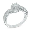 Thumbnail Image 2 of 0.30 CT. T.W. Diamond Swirl Frame Engagement Ring in 10K White Gold