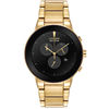 Thumbnail Image 0 of Men's Citizen Eco-Drive® Axiom Chronograph Gold-Tone Watch with Black Dial (Model: AT2242-55E)