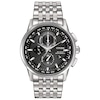 Thumbnail Image 0 of Men's Citizen Eco-Drive® World Chronograph A-T Watch with Black Dial (Model: AT8110-53E)