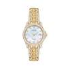 Thumbnail Image 1 of Ladies' Citizen Eco-Drive® Crystal Accent Watch with Mother-of-Pearl Dial and Bracelet Boxed Set (Model: EW1222-76D)