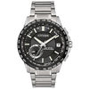 Men s Citizen Eco Drive Satellite Wave World Time GPS Watch with Black Dial Model CC3005 85E Peoples Jewellers