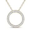 Thumbnail Image 0 of Diamond Accent Circle Pendant in 10K Gold