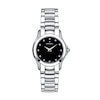 Thumbnail Image 0 of Ladies' Movado Masino™ Stainless Steel Watch with Black Dial (Model: 606186)