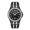 Thumbnail Image 0 of Men's Bulova Crystal Accent Black IP Watch (Model: 98B251)