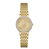 Ladies' Bulova Diamond Accent Gold-Tone Watch (Model: 98R212)