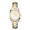 Thumbnail Image 1 of Ladies' Bulova Diamond Accent Two-Tone Watch with Mother-of-Pearl Dial (Model: 98P145)