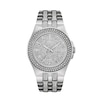 Men's Bulova Crystal Accent Watch with Silver-Tone Dial (Model: 96B235)
