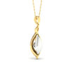 Thumbnail Image 1 of Unstoppable Love™ 0.25 CT. T.W. Diamond Infinity Flame Pendant in 10K Two-Tone Gold