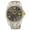 Thumbnail Image 0 of Men's Seiko Solar Two-Tone Watch with Grey Dial (Model: SNE398)