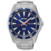 Men's Seiko Solar Watch with Dark Blue Dial (Model: SNE391)