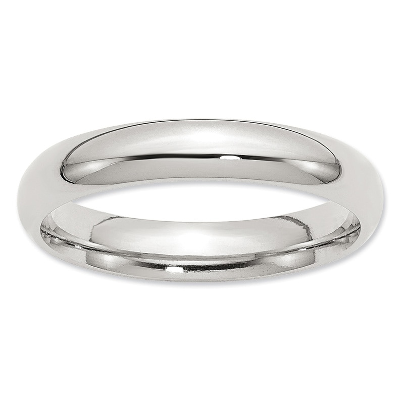 Sterling Silver Flat Comfort Fit Bands 