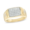 Thumbnail Image 0 of Men's 0.45 CT. T.W. Diamond Ring in 10K Gold