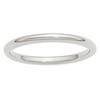 Thumbnail Image 0 of Ladies' 2.0mm Comfort-Fit Wedding Band in Sterling Silver