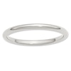 Ladies' 2.0mm Comfort-Fit Wedding Band in Sterling Silver
