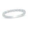 Thumbnail Image 1 of 0.20 CT. T.W. Diamond Anniversary Band in 10K White Gold