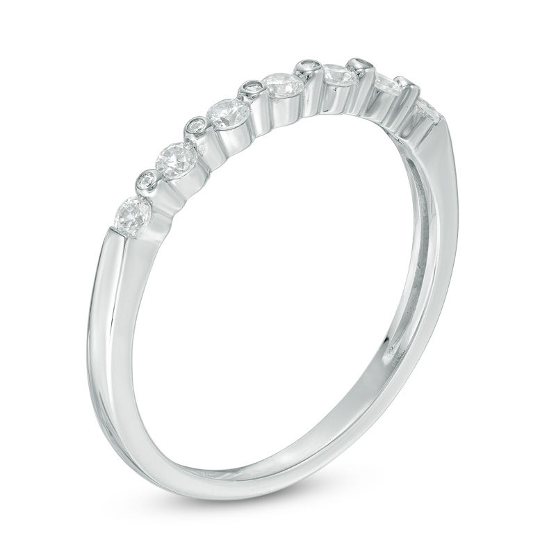 0.20 CT. T.W. Diamond Anniversary Band 10K Gold