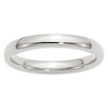 Thumbnail Image 1 of Ladies' 3.0mm Comfort-Fit Wedding Band in Sterling Silver