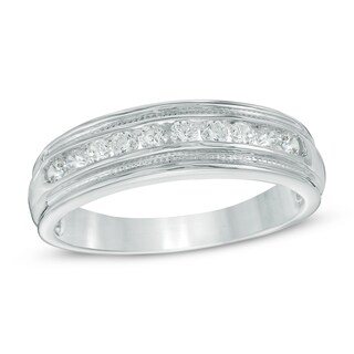 Men's CT. T.W. Diamond Wedding Band in 10K Gold
