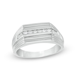 0.23 CT. T.W. Diamond Ring in 10K White Gold