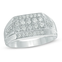 0.70 CT. T.W. Diamond Ring in Sterling Silver