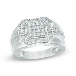 0.70 CT. T.W. Diamond Ring in Sterling Silver