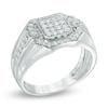 Thumbnail Image 2 of 0.70 CT. T.W. Diamond Ring in Sterling Silver