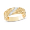 Thumbnail Image 1 of 0.23 CT. T.W. Diamond Wedding Band in 10K Gold