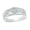 Thumbnail Image 0 of Men's Diamond Accent Ring in Sterling Silver