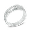 Thumbnail Image 1 of Men's 0.30 CT. T.W. Diamond Ring in 10K White Gold