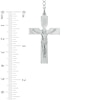 Thumbnail Image 1 of Men's Lattice Rosary in Stainless Steel - 24"