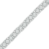 Thumbnail Image 0 of 2.97 CT. T.W. Diamond Tennis Bracelet in Sterling Silver - 7.25"