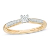 Thumbnail Image 0 of 0.08 CT. T.W. Diamond Promise Ring in 10K Gold