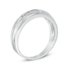 Thumbnail Image 1 of Men's 0.23 CT. T.W. Diamond Wedding Band in 10K White Gold