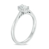 Thumbnail Image 2 of 0.60 CT. T.W. Certified Canadian Diamond Frame Engagement Ring in 14K White Gold (I/I1)