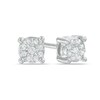 Thumbnail Image 1 of 0.09 CT. T.W. Composite Diamond Stud Earrings in Sterling Silver