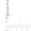 Thumbnail Image 2 of 0.23 CT. T.W. Diamond Infinity Link Bracelet in 10K White Gold - 7.25"