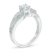 Thumbnail Image 1 of 1.15 CT. T.W. Diamond Split Shank Engagement Ring in 10K White Gold