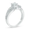 Thumbnail Image 2 of 1.15 CT. T.W. Diamond Split Shank Engagement Ring in 10K White Gold