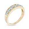 Thumbnail Image 1 of 0.30 CT. T.W. Baguette and Round Diamond Alternating Band in 10K Gold