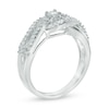 Thumbnail Image 2 of 0.45 CT. T.W. Diamond Twist Engagement Ring in 10K White Gold