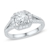 Thumbnail Image 0 of 0.70 CT. T.W. Diamond Frame Engagement Ring in 10K White Gold