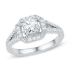 0.70 CT. T.W. Diamond Frame Engagement Ring in 10K White Gold