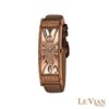 Thumbnail Image 0 of Ladies' Le Vian Chocolate Diamonds® 2.14 CT. T.W. Diamond Deco Estate Watch with Brown Dial (Model: ZAG 194)