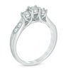 Thumbnail Image 2 of 0.45 CT. T.W. Diamond Past Present Future® Engagement Ring in 10K White Gold