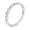 Thumbnail Image 2 of Your Stone Your Story™ 0.10 CT. T.W. Diamond Vintage-Style Band in 14K White Gold