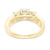 Thumbnail Image 2 of 0.95 CT. T.W. Diamond Past Present Future® Miracle Engagement Ring in 10K Gold