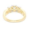 Thumbnail Image 3 of 0.95 CT. T.W. Diamond Past Present Future® Miracle Engagement Ring in 10K Gold