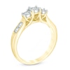 Thumbnail Image 1 of 0.45 CT. T.W. Diamond Past Present Future® Engagement Ring in 10K Gold